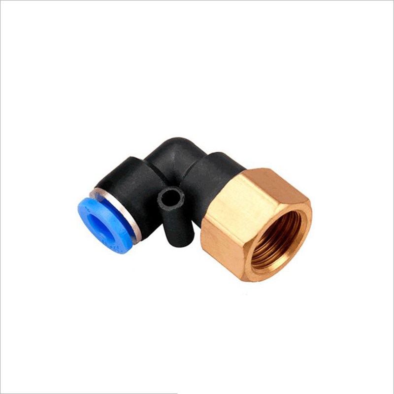 气动气管快插快速接头 L型直二通 内螺纹弯头PLF6-01 8-Z02 10-03