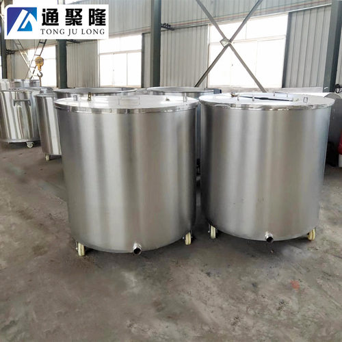 厂家直供100L-2000升分散机搅拌机拉缸201/304不锈钢拉缸加厚