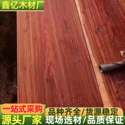 常年 巴新红檀 原木 冰糖果原木 家具材 工程材 密度高 普朗木