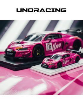 UNORACING x SPARK 奥迪R8 LMS GT3 EVOII  Spa 24H树脂赛车模型