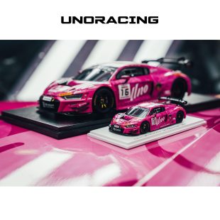 奥迪R8 LMS GT3 UNORACING Spa SPARK EVOII 24H树脂赛车模型
