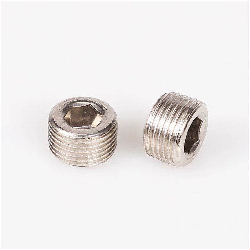 平头尖头消声器内六角堵头外六角BSL01/02 ABP02 BZ02现货