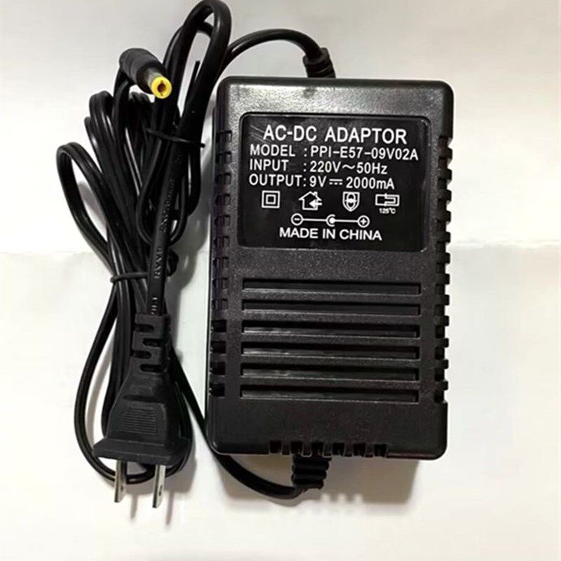 9v2000mA稳压电源变压器AC-DC ADAPTOR直流9V2A线性火牛电源