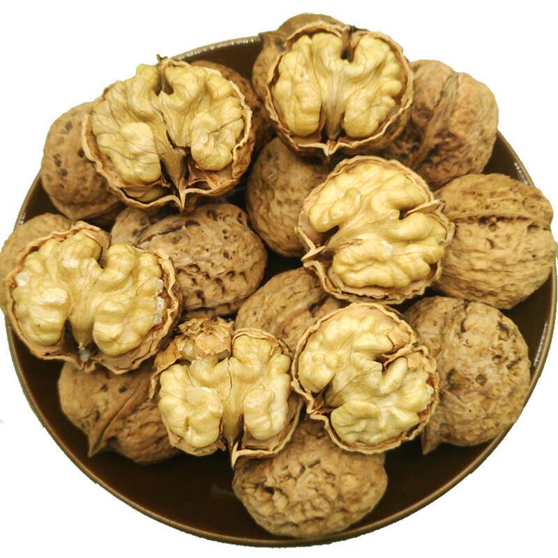 核桃新货2025年薄皮无漂白农家散装云南野生大山黑桃孕妇纸皮核桃