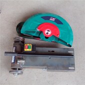 包邮 400钢材切割机配件 过梁轴电机切割机架 支架 机头总成带安装