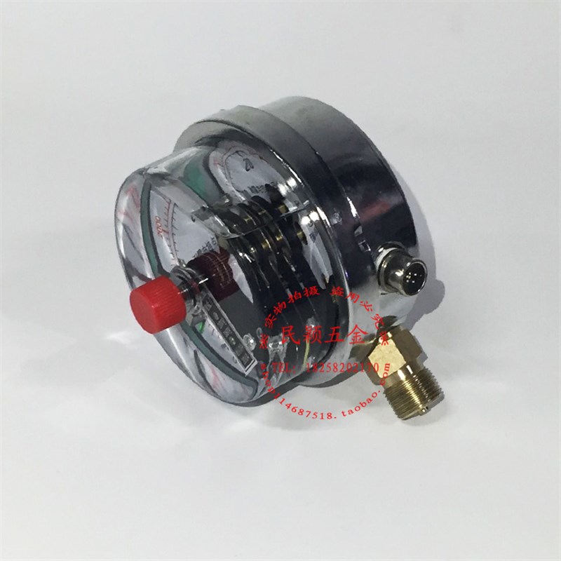 厂促富阳华仪 耐震电接点压力表 径向充油压力表 气油压表YNXC1品