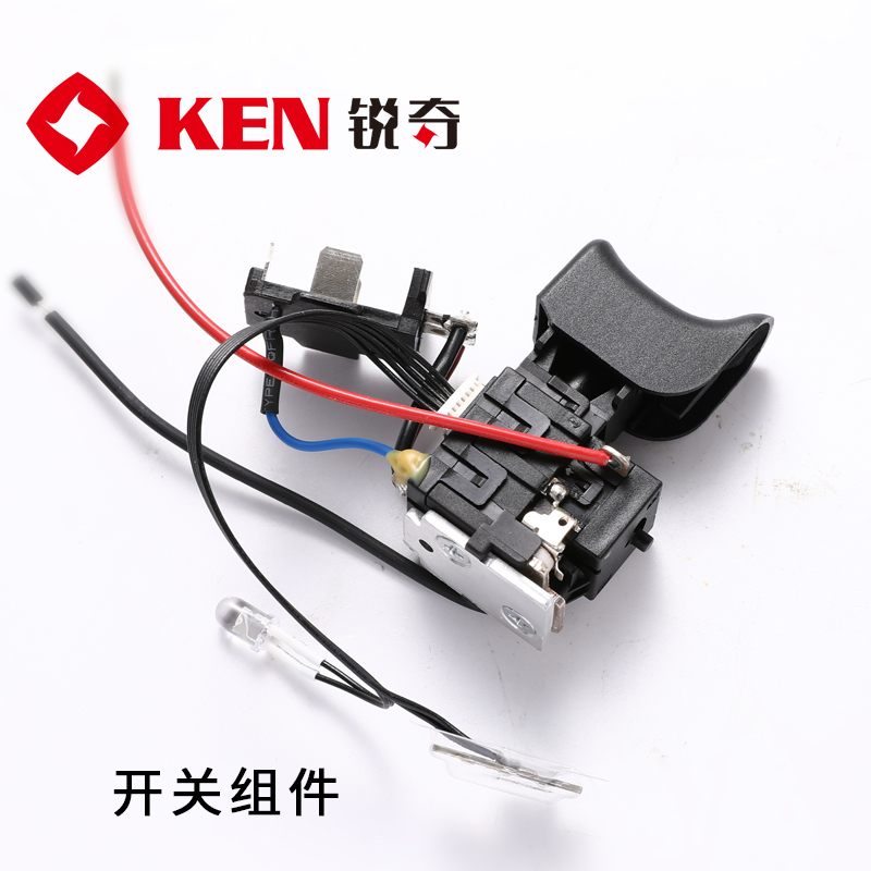 锐奇锂电池充电手钻BL6212CB/6012配件电机开关机壳钻夹头齿轮箱