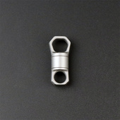 钛合金可旋转万向扣挂扣金属钥匙圈钥匙炼男士 汽车钥匙扣 简约个性