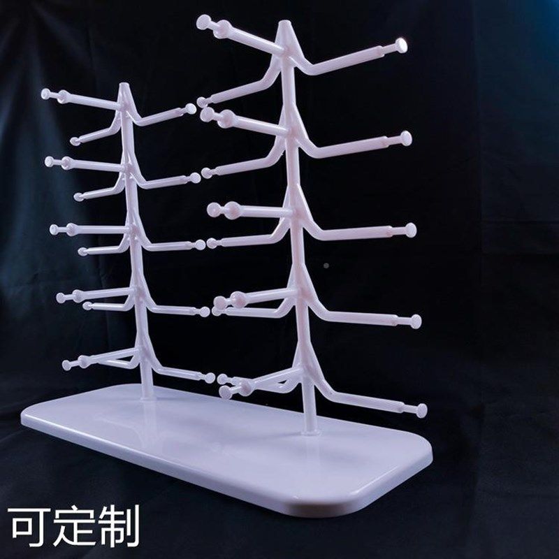 柜台展示架 眼镜展示架 收纳台道具支架墨镜太阳眼镜展示架双排,商业/办公家具,眼镜货架,淘宝优惠券,粉丝福利购,淘宝优惠卷