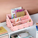 书架桌面收纳盒多层儿童房笔筒文具摆件创意女孩书桌收纳架装 饰品