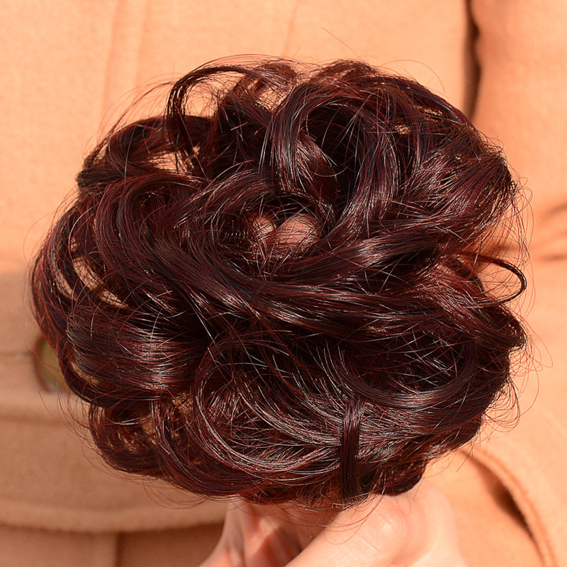 假发丸子头蓬松皮筋式卷发圈哑光卷发包盘头发花苞头,美发护发/假发,发包/丸子,淘宝优惠券,粉丝福利购,淘宝优惠卷