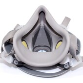 双罐防毒面具喷漆面罩工业化工气体装 修甲醛异味粉尘防毒防尘面罩