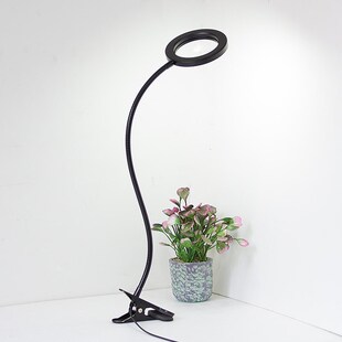 纹眉灯纹绣灯便携式超亮折叠灯美甲冷光嫁接睫毛加长增量环形夹子