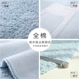 小马纯棉圆形地垫儿童房圆地毯幼儿园宝宝爬行垫防摔垫写字椅防滑