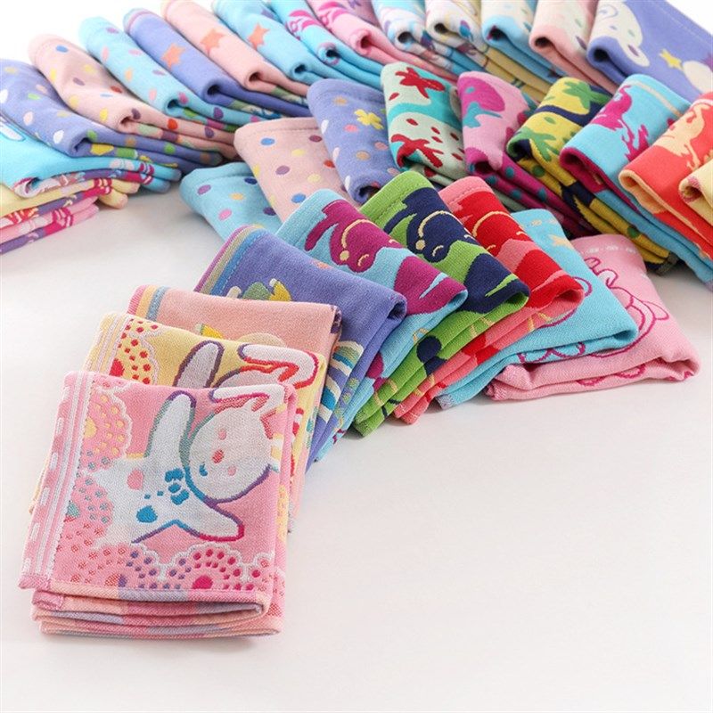 纯棉三层纱布童巾儿童口水巾舒适柔软洗脸毛巾小毛巾宝宝洗澡毛巾,婴童用品,浴巾,淘宝优惠券,粉丝福利购,淘宝优惠卷
