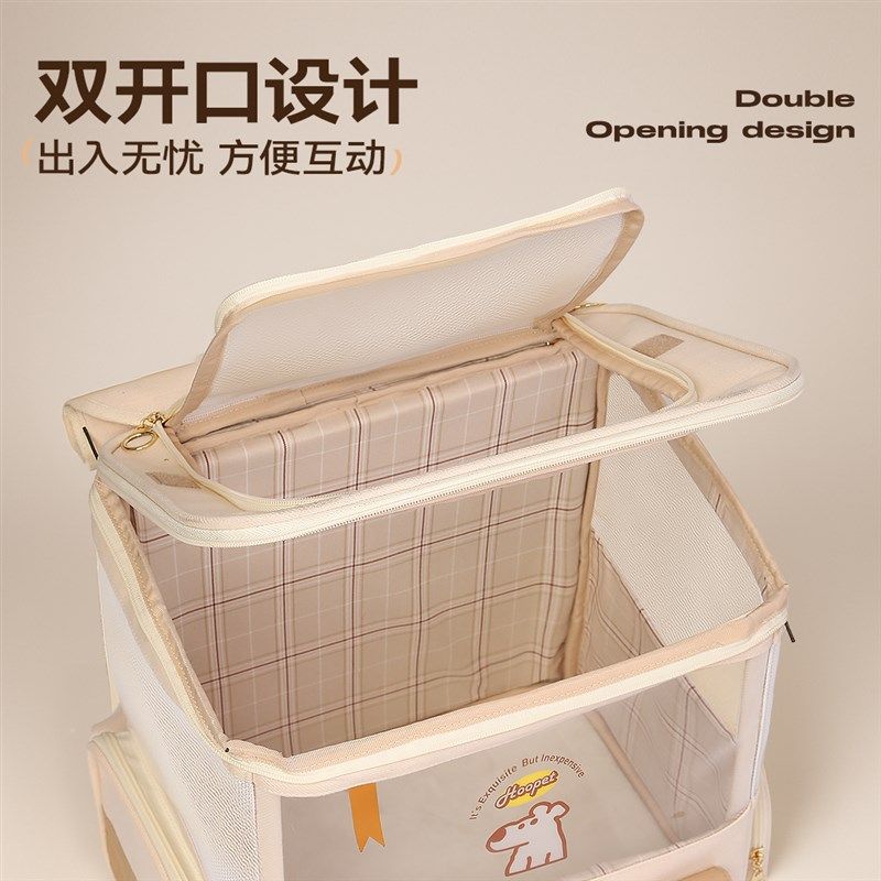 猫包外出便携双肩书包猫咪狗狗背包小型犬大容量轻便款宠物拉杆箱