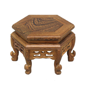 实木底座茶壶架放茶壶展示架小铁壶垫茶架子置物架杯垫隔热托壶承