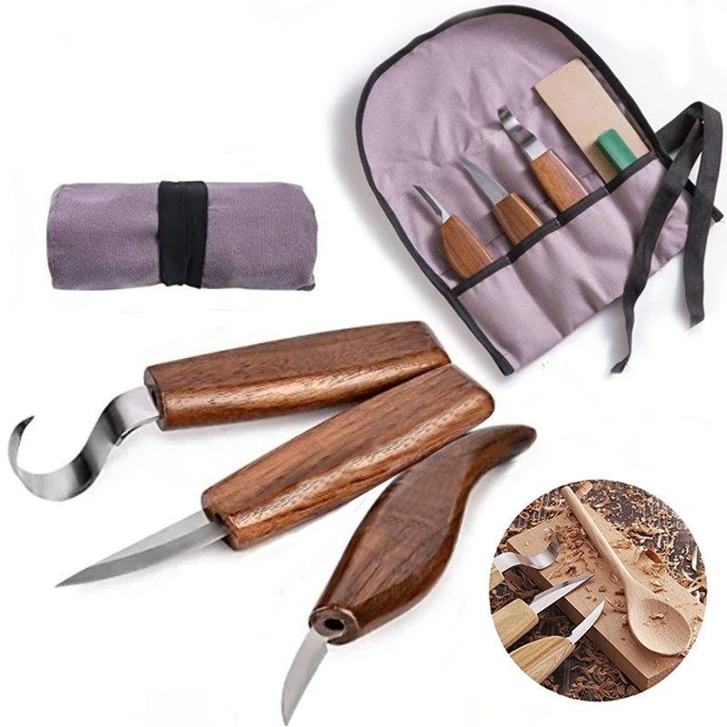 Knifeact木工挖勺刀雕刻刀手工木雕刀木刻刀木头工具套装桃木削刀,珠宝/钻石/翡翠,翡翠裸石/蛋面,淘宝优惠券,粉丝福利购,淘宝优惠卷