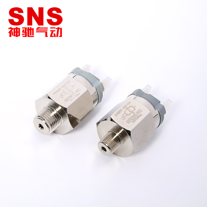 SNS神驰气动可调压力开关控制器QPM11-NO常开/QPM11-NC常闭/QPF-1