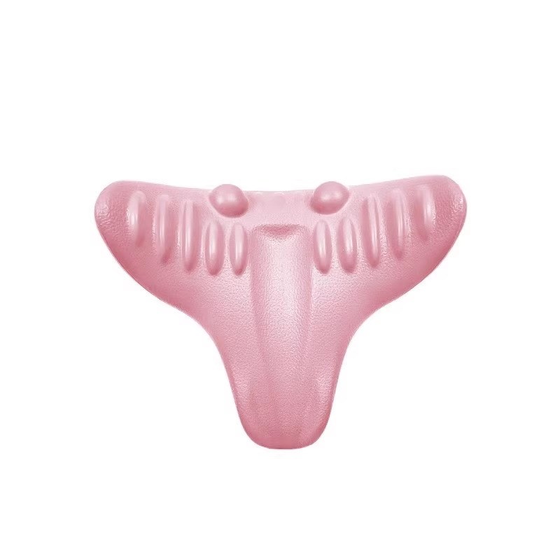 颈椎按摩器脖子矫正器指压富贵包专用枕头c型颈托牵引支撑