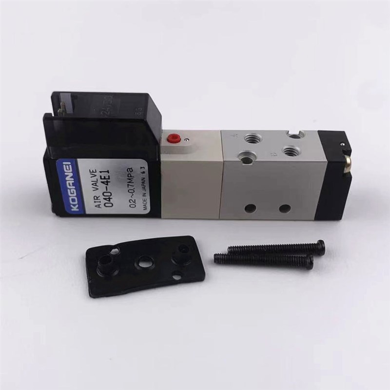 040-4E1 DC24V原装正品日本KOGANEI小金井电磁阀 五位三通M3牙