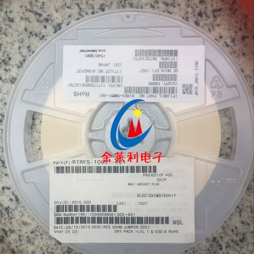 CPK物料 贴片电阻KOA 0201  22R 33R 精密度1% F 一盘10K