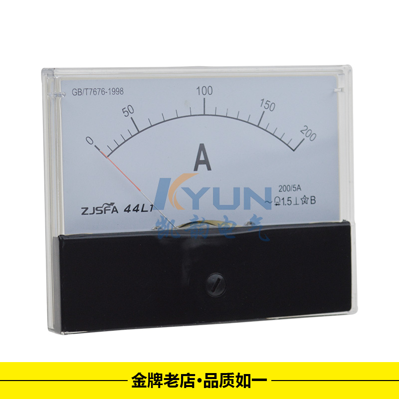 44L1-A 指针h式电流表 电压表50/5A 100/5A 200/5A 44C2-A特价现