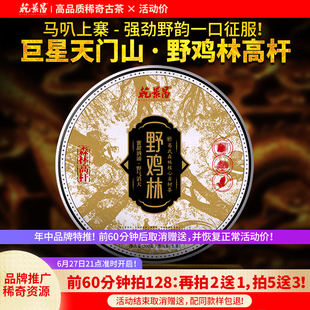【限时加补：稀货首发】乾景昌2025头春天门山野鸡林高杆200g饼茶