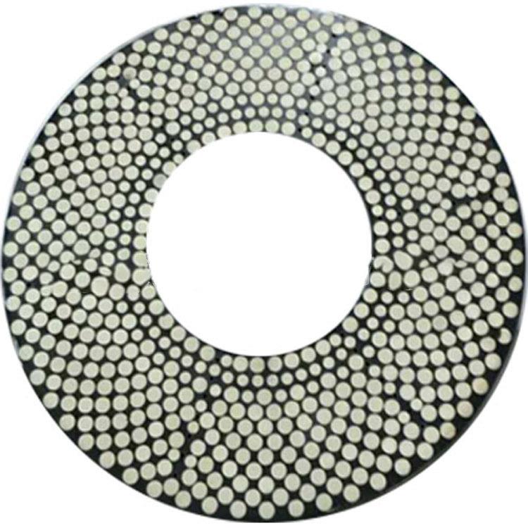 锋利耐耗陶瓷CBN研磨盘PCD圆形砂轮汽车零部件平面研磨盘