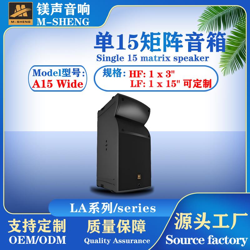A15Wide15寸线阵音箱舞台演出户外路演婚庆宴会厅礼堂体育馆