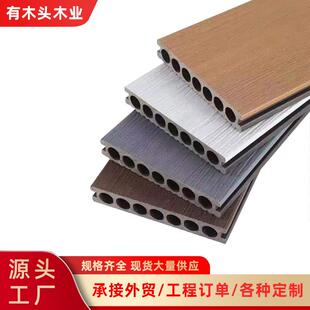 塑木地板户外庭院露台花园共挤二代木塑地板室外防腐木地板阳台板