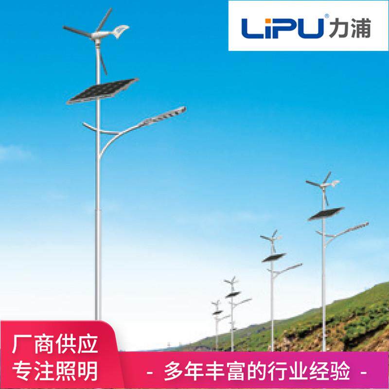 风光互补太阳能路灯新农村建设道路照明风力发电led路灯