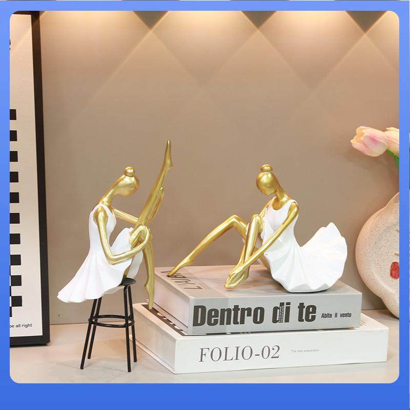 DX7L古典芭蕾舞女孩摆件轻奢电视柜酒柜家居装饰品舞蹈艺术高,纺织面料/辅料/配套,纺织机械配件,淘宝优惠券,粉丝福利购,淘宝优惠卷