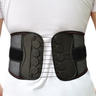 港盛新款滑轮蝴蝶形透气拉绳护腰带缓解疲劳束腰带厂家