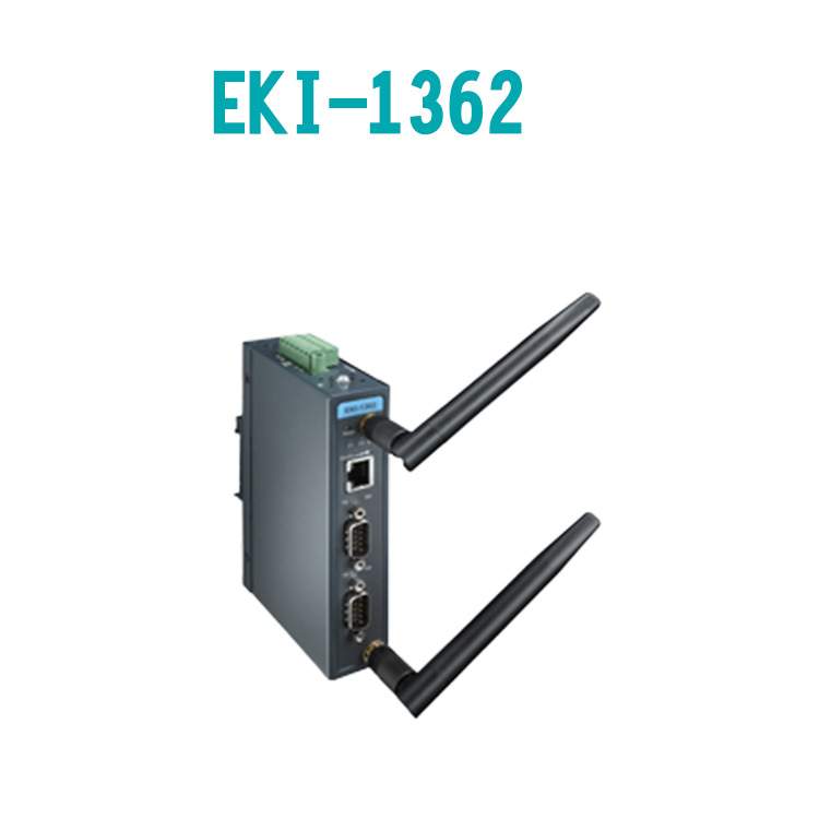 EKI-1362-MB研华2端口串口转无线WLAN Modbus网关工业路由器双频