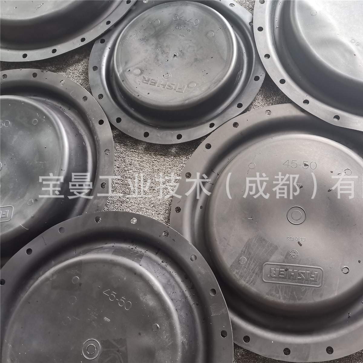 Fisher费希尔657执行机构膜片2E8597X0032尺寸46和60隔膜片包邮