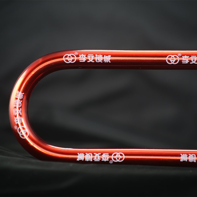 李文锁城高强度抗剪防撬U型锁安全锁玻璃门锁 推拉门不锈钢u型锁