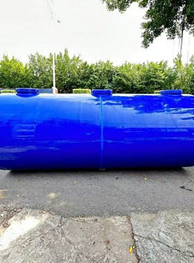 工厂定制PP蓝色5mm加厚化粪池三格式家用新农村厕改粪坑粪桶