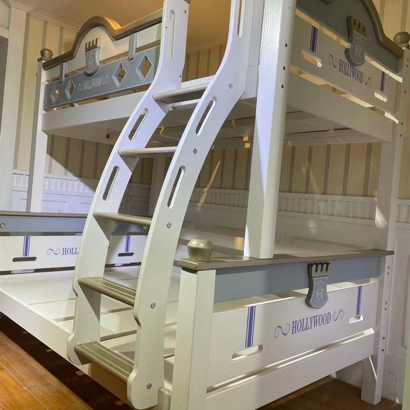 2020新款轻奢全实木儿童上下床高低床子母床多功能亲子床,住宅家具,高低/子母床,淘宝优惠券,粉丝福利购,淘宝优惠卷