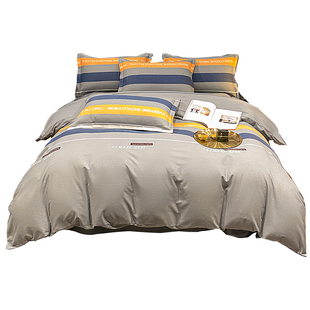 秋冬磨毛保暖被罩单件152X210X160双人全棉被套加大定制274X248