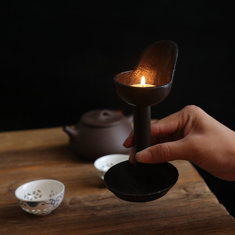 美式乡村铸铁老烛台煤油灯做旧复古怀旧茶道灯民宿家居装饰摆件,家居饰品,烛台,淘宝优惠券,粉丝福利购,淘宝优惠卷