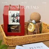 聚财能量瓶肉桂生财招财瓶干花花束桌面装 饰家居摆件乔迁三八礼物