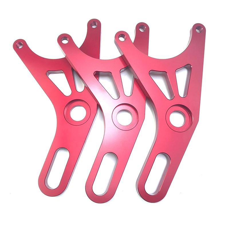 小螃蟹转接码电摩通用220Y型连接码电动车后平叉直上小对二卡钳直