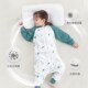 夏薄款 诗幼乐婴儿睡袋夏季 防踢被春秋四季 儿童宝宝一体式 纱布长袖