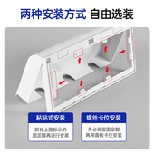 三位插座防水盒卫生间粘贴式 防溅盒86型三联浴室防水开关罩保护盒