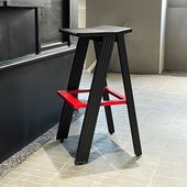 吧椅编绳岛台吧凳子户外吧台椅简约高脚吧椅小户型家用KTV高脚凳