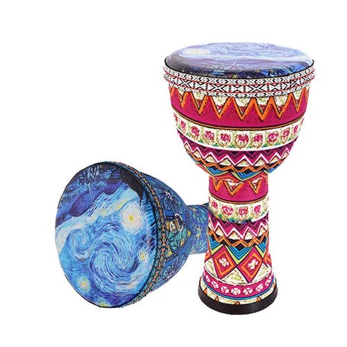 幼儿园初学鼓面PVC儿童非洲鼓成人专用8寸10寸丽江民族手拍鼓