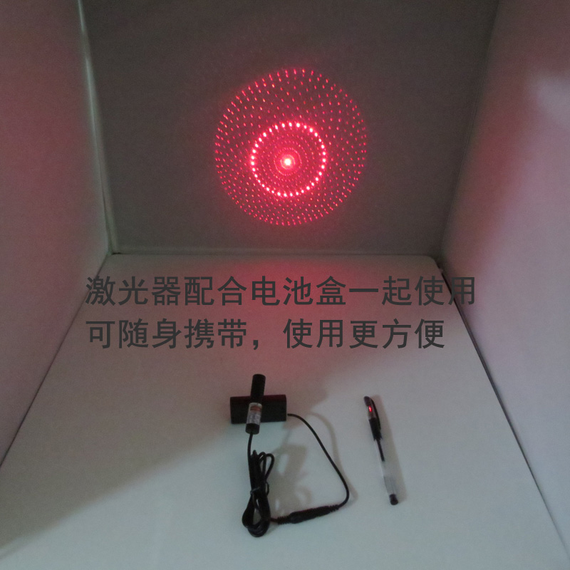 可调粗细星云图案激光器 红外线激光镭射灯头室内红色激光效果灯