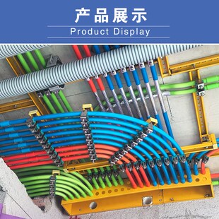 明思达加厚C型钢电工管夹不锈钢电工管卡水线管电缆夹固定卡子