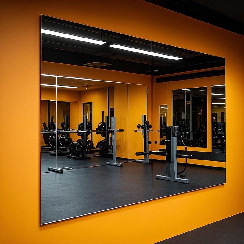 舞蹈镜子练舞贴墙大尺寸高清免打孔亚克力软镜子家用练瑜伽全身镜